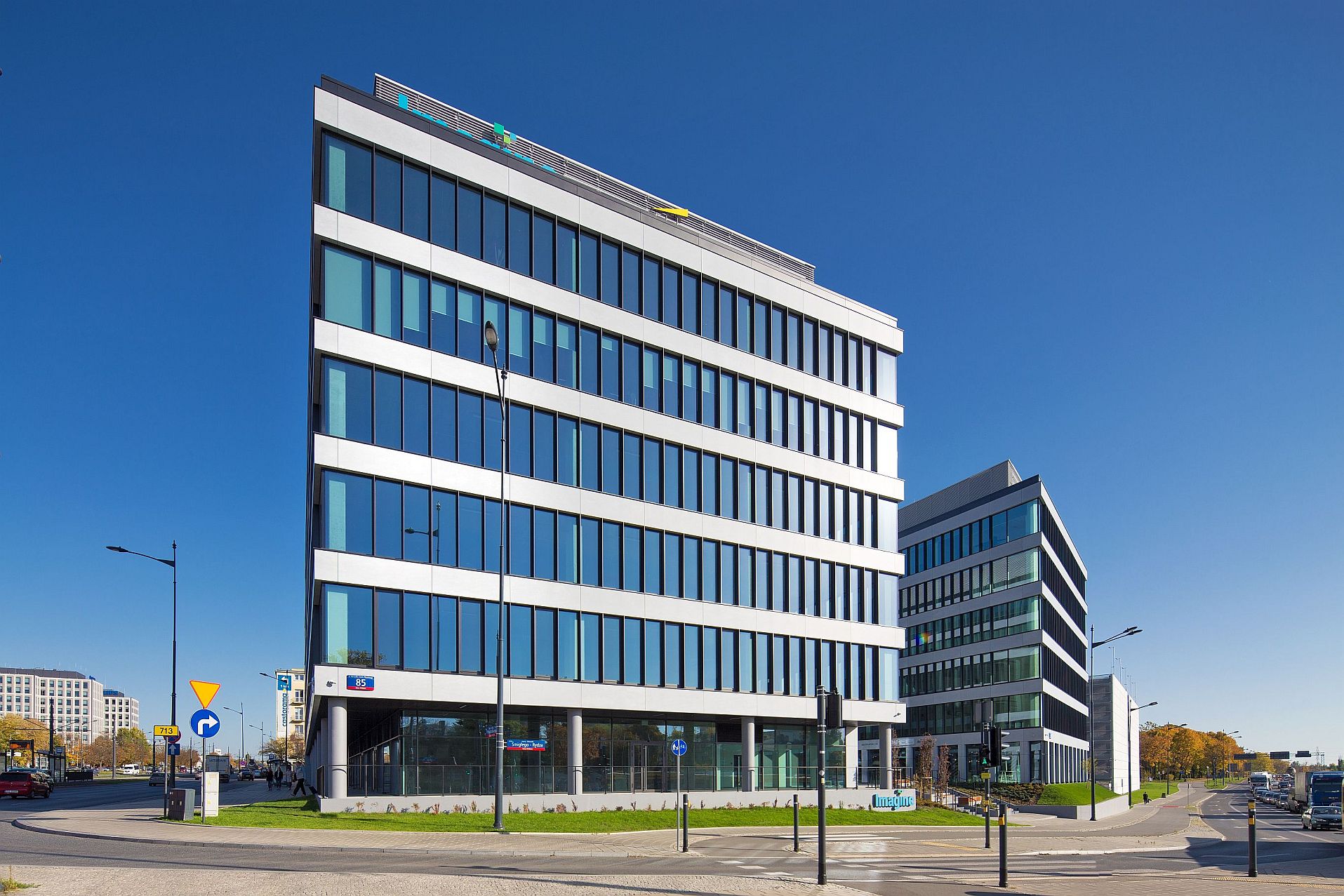 Kompleks biurowy Imagine z klubem fitness!