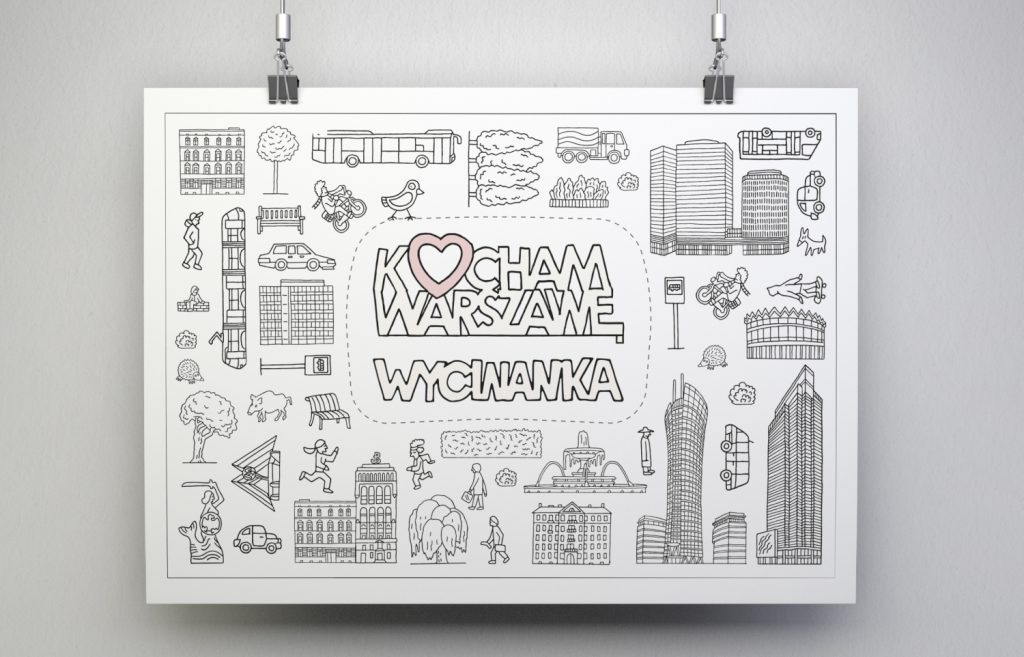 Wycinanka - Kocham Warszawę, Ghelamco