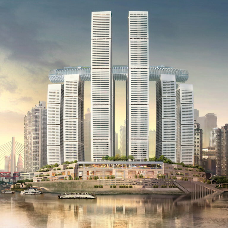Singapur - poziomy wieżowiec