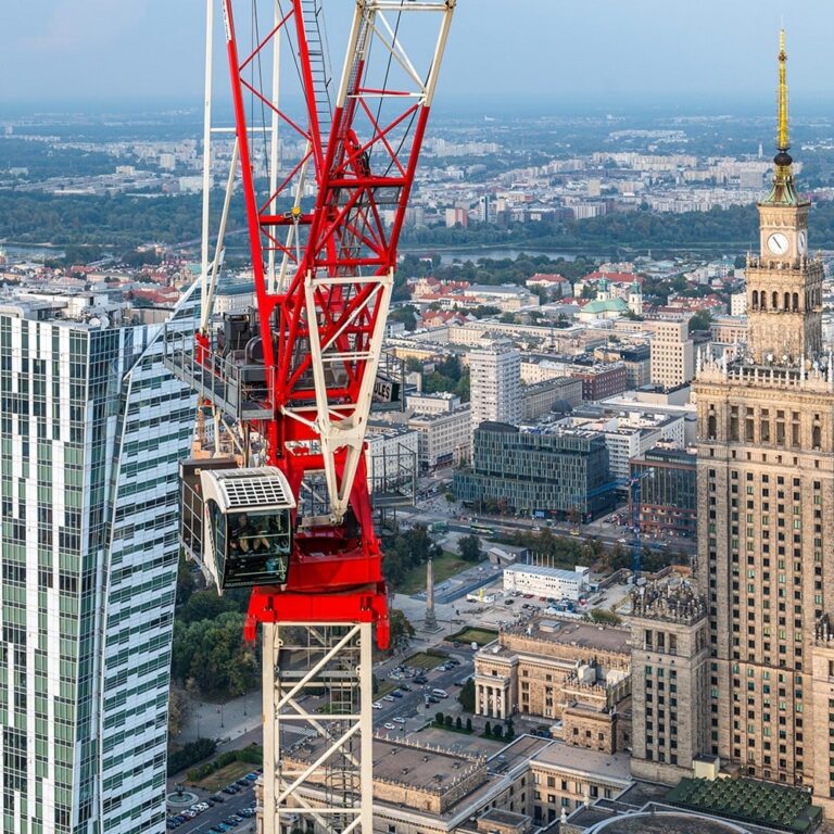 Żurawie nad Varso Tower