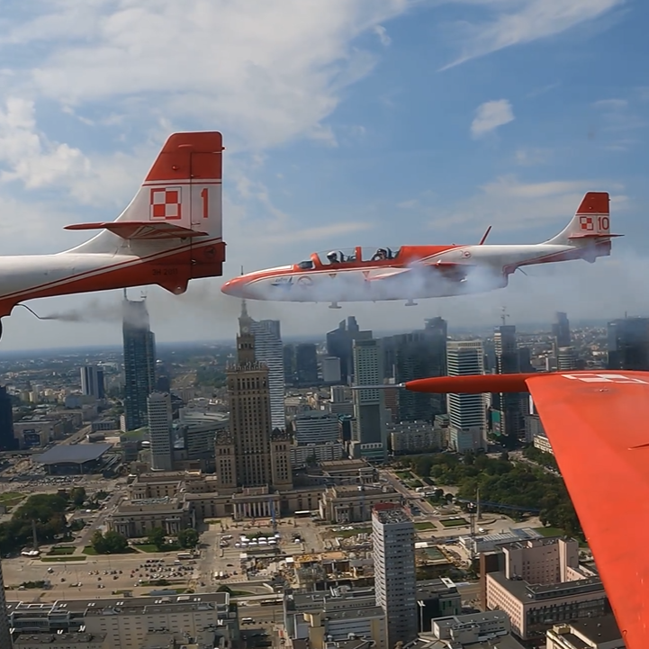 Warszawa z lotu ptaka, Święto Wojska Polskiego