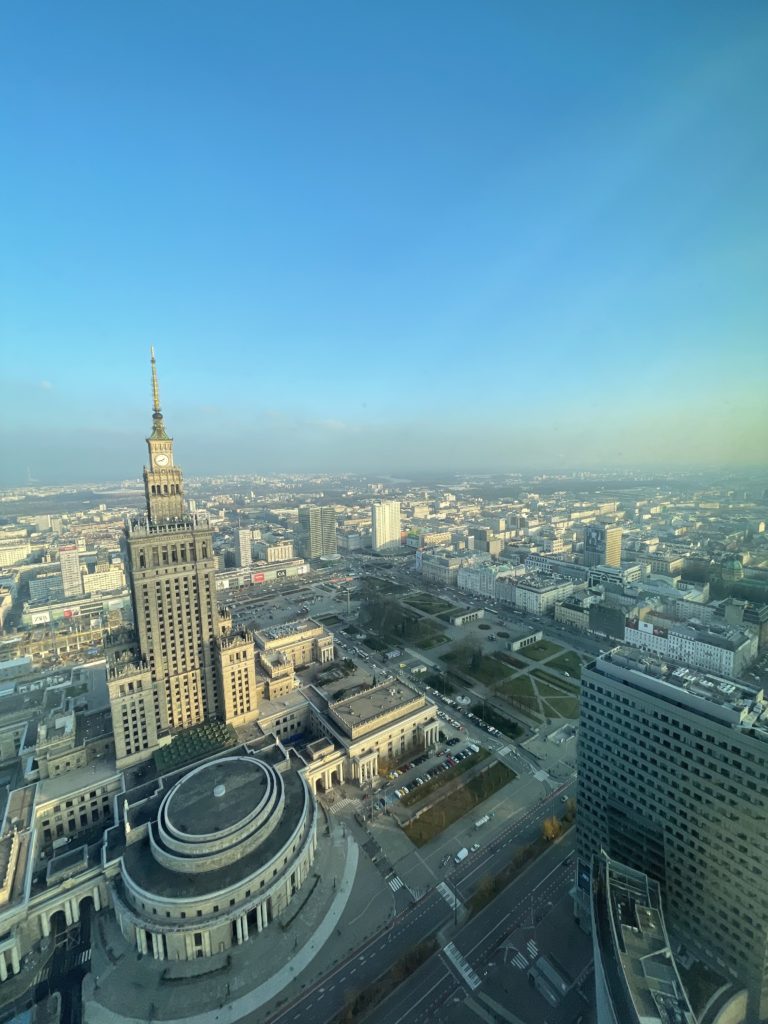 Warszawa widziana ze Złotej 44