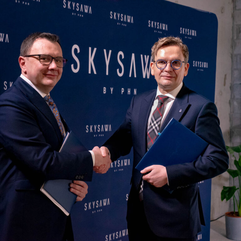 Skysawa wynajęta pod PKO BP