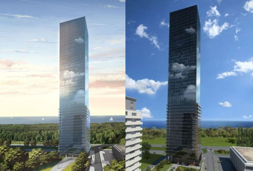 Wizualizacja 200-metrowego Big Boy Building, Gdańsk, fot. materiały prasowe Hossa