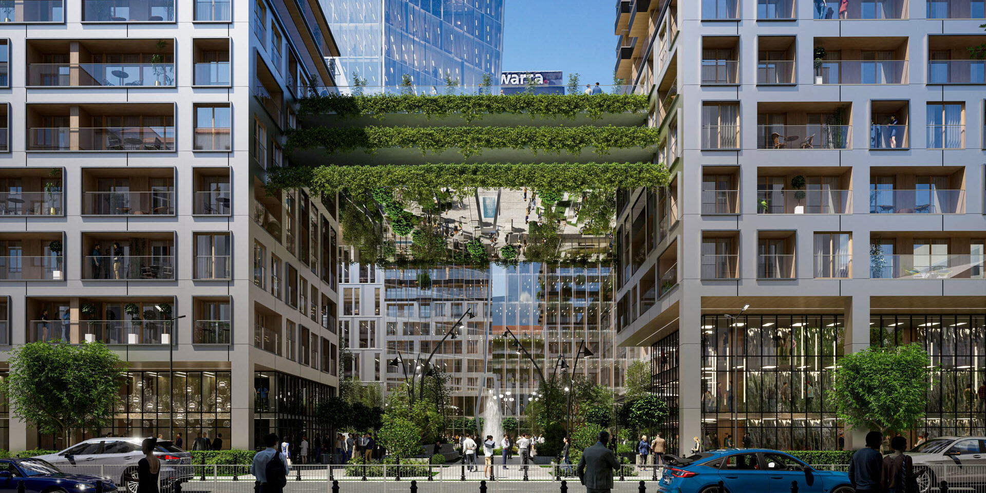 Mixed-use projekt od Cavatina