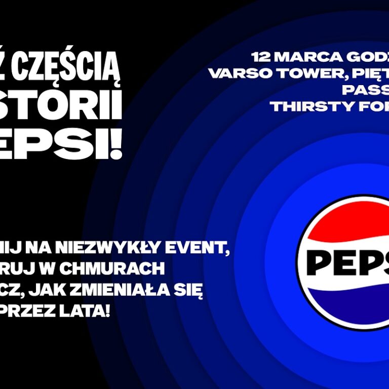 Taras widokowy na Varso Tower otwiera się na Pepsi
