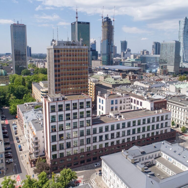 Były Urządu Telekomunikacyjny i Telegraficzny, widok obecny. Materiały ZEITGEIST Asset Management