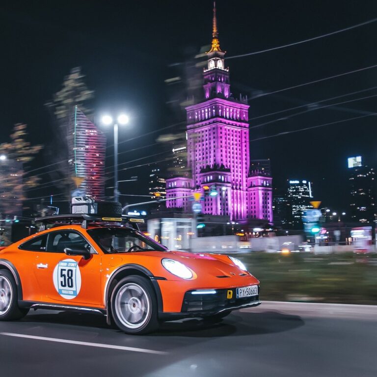 Porsche zaparkowało w VIBE