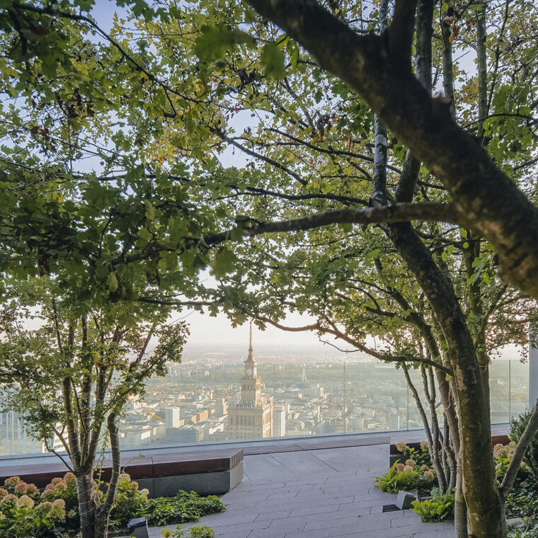 Highline Warsaw. Wkrótce otwarcie tarasu widokowego na Varso Tower