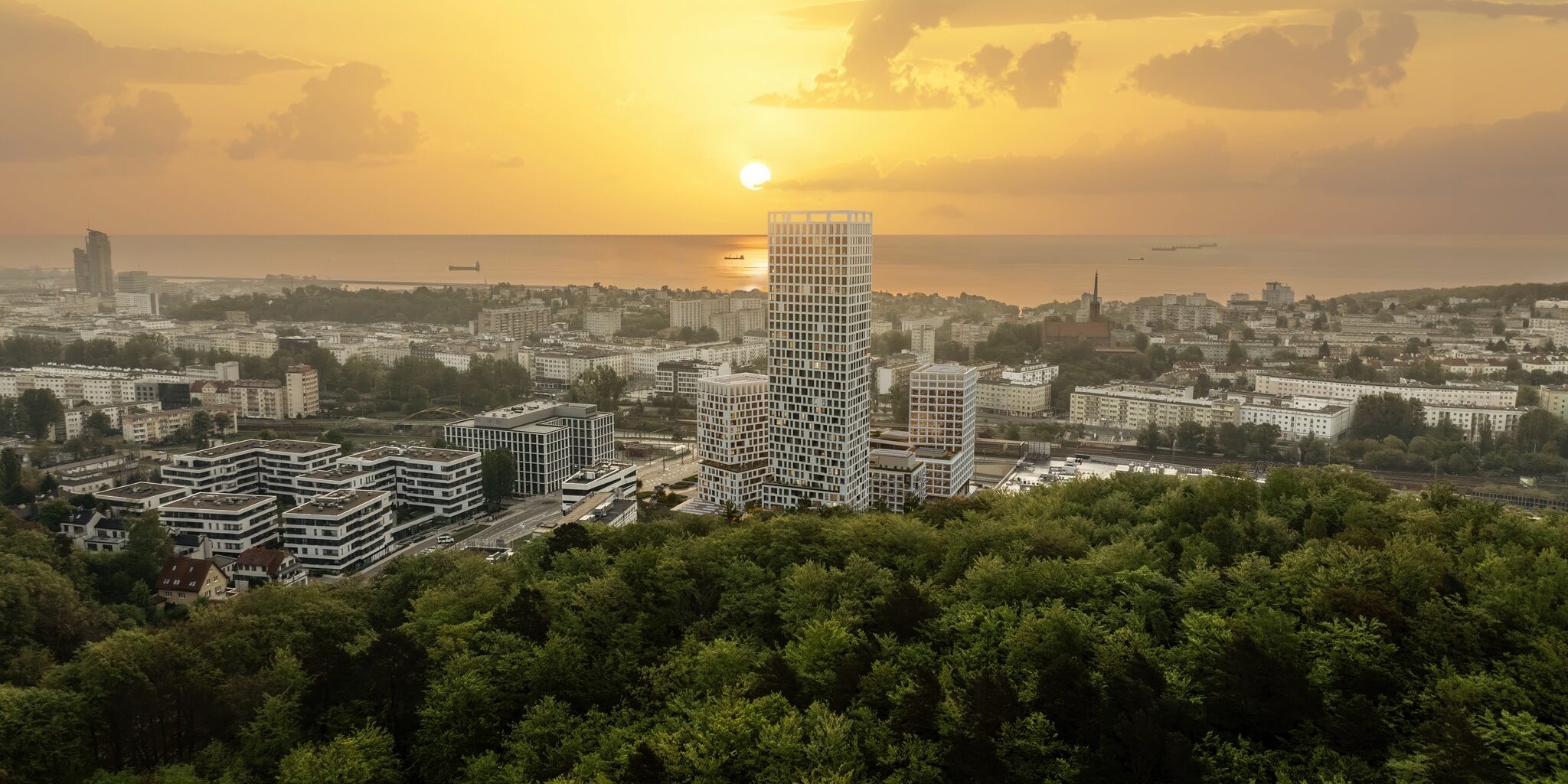 SKYCITY w Gdyni. Nowa dominanta miasta od Grupa 5 Architekci