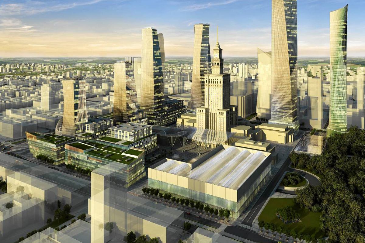 Warszawa rezygnuje z wieżowców wokół Pałacu Kultury. Duża zmiana w strategii wysokościowej miasta